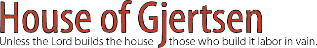 House of Gjertsen Logo