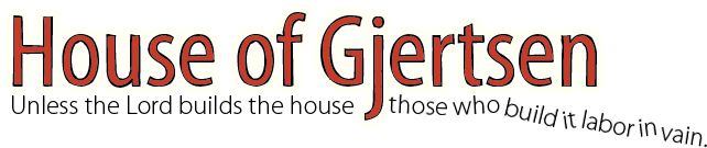 House of Gjertsen Logo